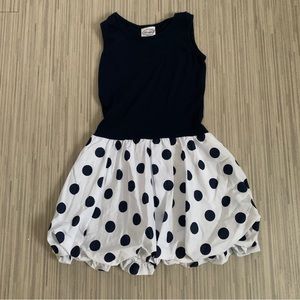 Bubble Skirted Navy Dress by Dimples size 10 EUC